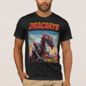T-shirt Dracarys : Conquêtez votre style avec Retro Majest (Devant)