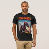 T-shirt Dracarys : Conquêtez votre style avec Retro Majest (Devant entier)