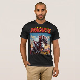 T-shirt Dracarys : Conquêtez votre style avec Retro Majest