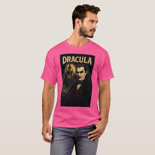 T-shirt Dracula (Devant entier)