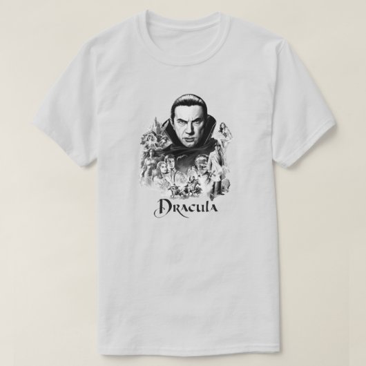 T-shirt Dracula (Design devant)