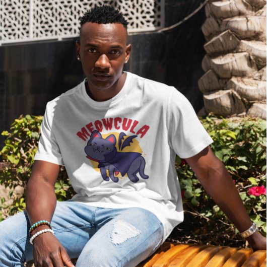 T-shirt Dracula Cat