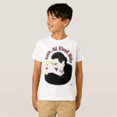 T-shirt Dracula, coup de foudre (Devant entier)