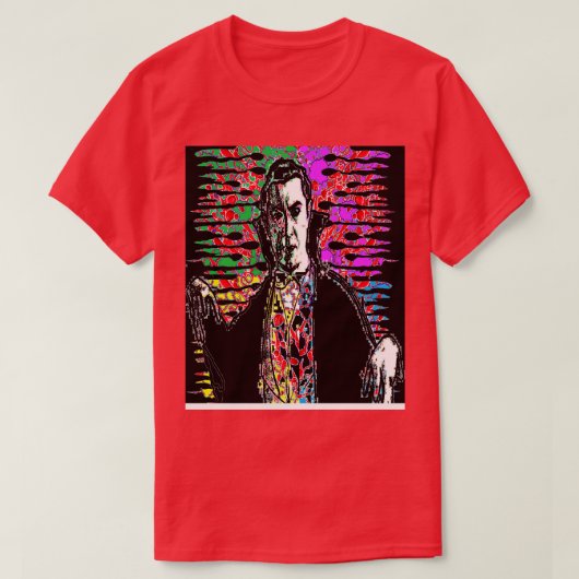 T-shirt Dracula Drip gothique (Design devant)