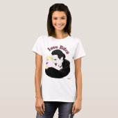 T-shirt Dracula, morsures d'amour (Devant entier)