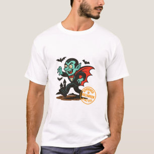 T-shirt Dracula Vampire - Approuvé par Halloween