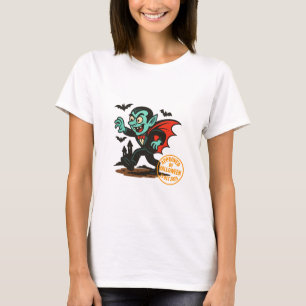T-shirt Dracula Vampire - Approuvé par Halloween