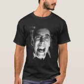 T-shirt Dracula Vampire Christopher Lee Classic (Devant)