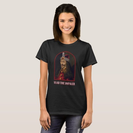 T-shirt Dracula Vlad The Impaler 1 (Devant entier)
