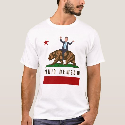 T-SHIRT DRAG CA DE GAVIN NEWSOM (Devant)
