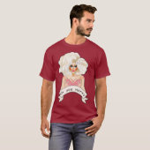 T-shirt Drag Queen Doll Face Oh yes Honey Premium (Devant entier)
