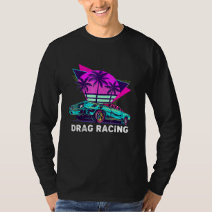 T-shirt Drag Racer Drag Racer Retro Drag Racing Papa
