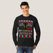 T-shirt Drag Racing Christmas Tree Race Car laide pull (Devant entier)