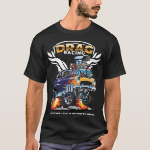 T-shirt Drag Racing Race Drivers & Bracket Racing Fans