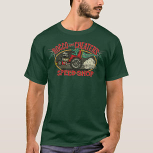 T-shirt Drag Racing Rocco & Cheaters Speed Shop 1944