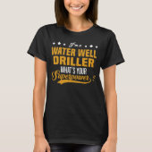 T-shirt Dragage de puits (Devant)