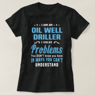 T-shirt Dragage de puits d'huile