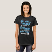 T-shirt Dragage de puits d'huile (Devant entier)