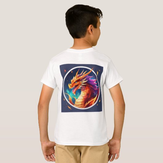 T-SHIRT DRAGAN (Dos entier)