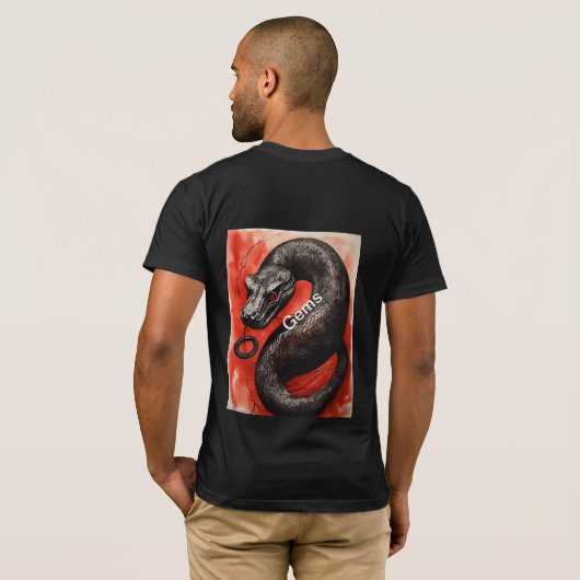 T-SHIRT _Dragan Mode spectacle (Dos entier)