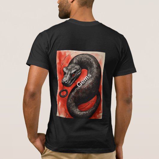 T-SHIRT _Dragan Mode spectacle (Dos)