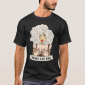 T-shirt DragD et Doll Face Drag Queen Race (Devant)