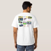 T-shirt Dragin électrique (Dos entier)