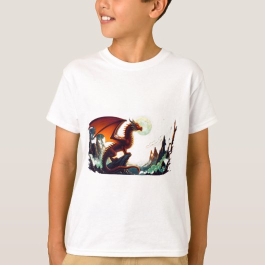 T-shirt dragon (Devant)