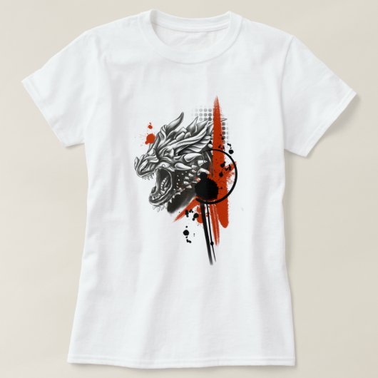 T-shirt Dragon (Design devant)