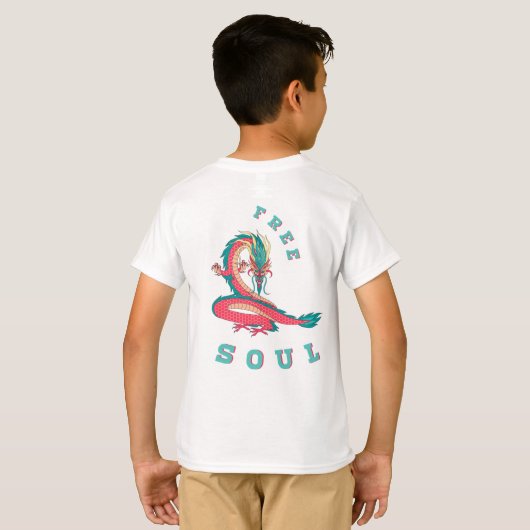 T-shirt Dragon (Dos entier)