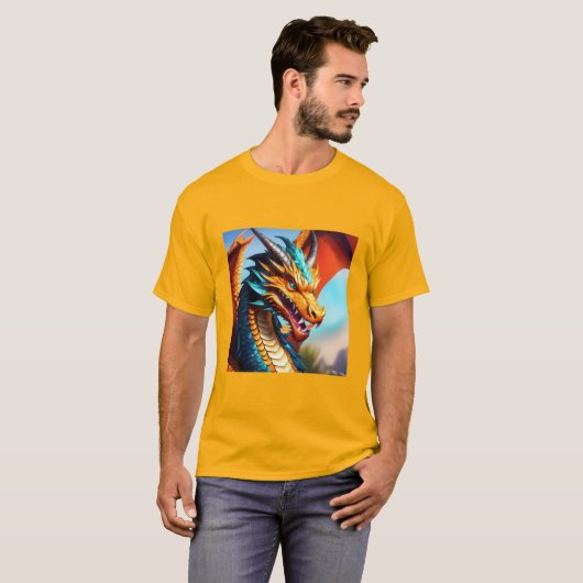 T-shirt Dragon (Devant entier)