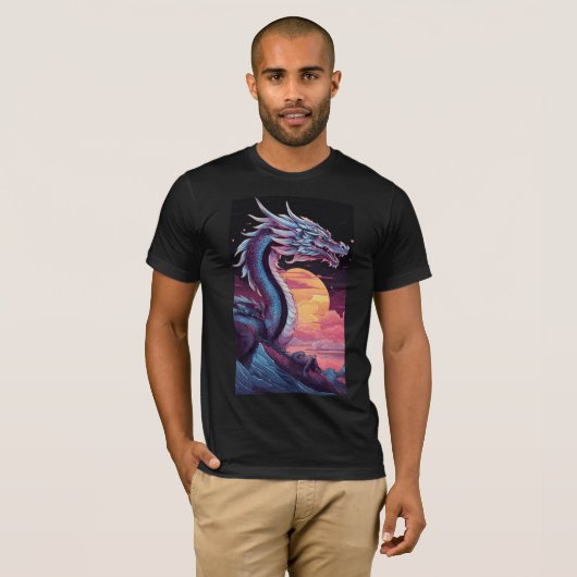 T-shirt Dragon (Devant entier)
