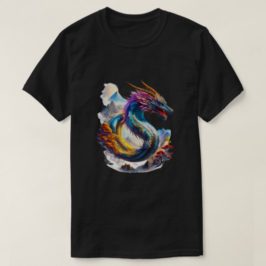 T-shirt Dragon 01 (Design devant)