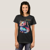 T-shirt Dragon 2024 Year Of The Dragon Happy Lunar New Yea (Devant entier)