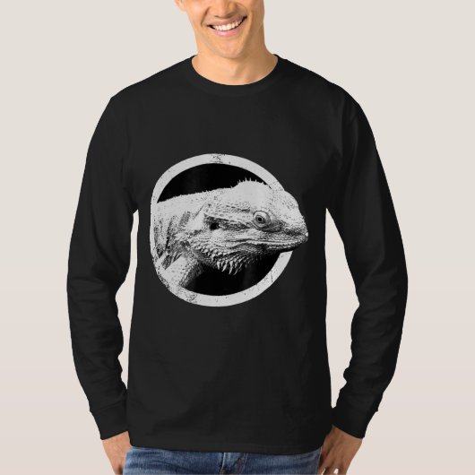 T-shirt Dragon à poils déçus (Devant)