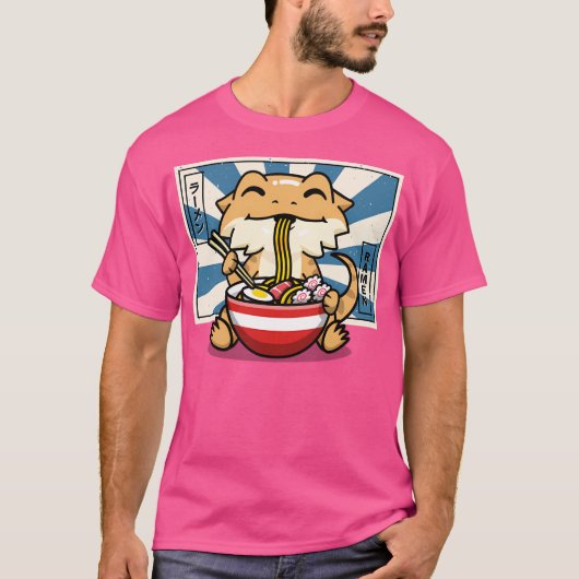 T-shirt Dragon à tête (Devant)