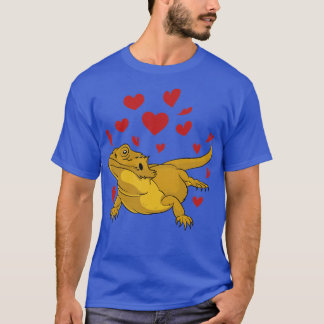 T-shirt Dragon à tête animale Reptile à épaulettes Dragon