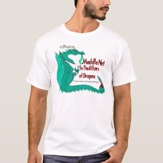 T-shirt Dragon affamé