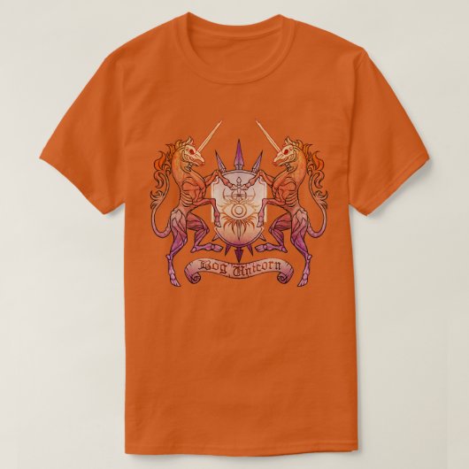 T-shirt Dragon Age Inquisition Bog Unicorn (Design devant)