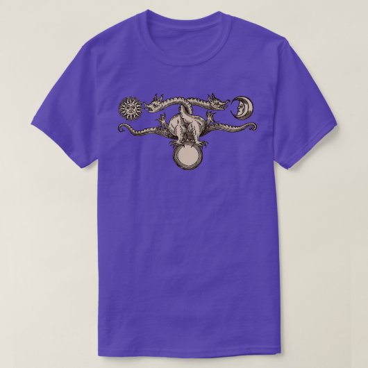 T-shirt Dragon alchimique (Design devant)