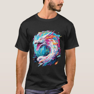 T-shirt Dragon Animal Mystical World Créature Merveilleuse