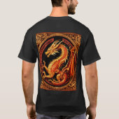 T-shirt Dragon Aquarelle Dreamy (Dos)