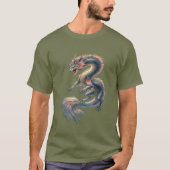 T-shirt Dragon Aquatique (Devant)