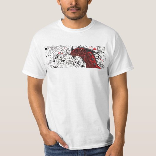T-shirt Dragon Art (Devant)