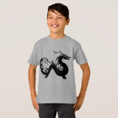 T-shirt Dragon asiatique (Devant entier)