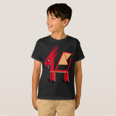 T-shirt Dragon aux crocs géants (Devant entier)