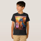 T-shirt Dragon aux oeufs de cristal (Devant entier)