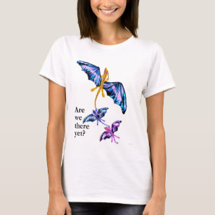 T-shirt Dragon Avec Deux Enfants