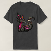 T-shirt Dragon avec Python (Design devant)