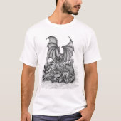 T-shirt Dragon avec Zombie (Devant)
